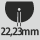 hål-⌀: 22,23 mm