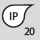 IP-skyddsklass: IP 20