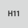 钻削公差: H11