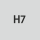 钻削公差: H7