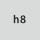 公差，公称直径: h8