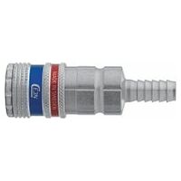 Safety shut-off Hose connection