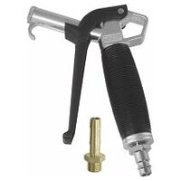 Compressed air gun with low-noise safety nozzle  STAR