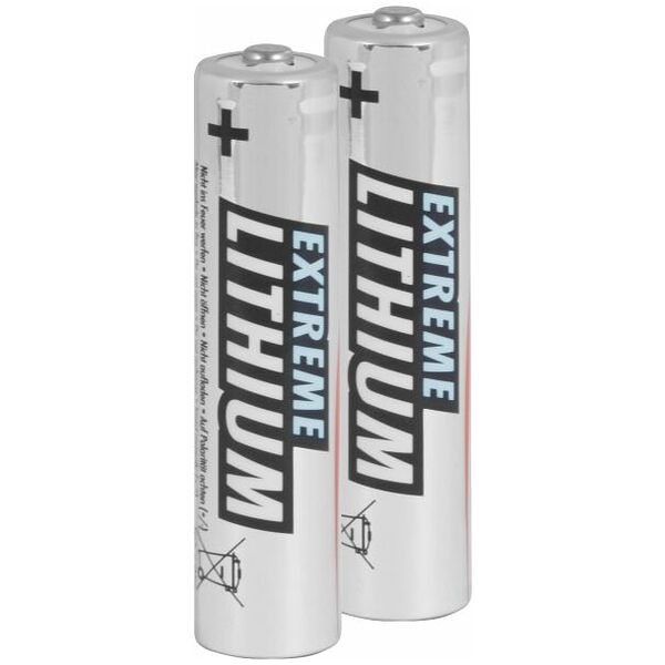 Sats med litium/zink-luft batterier LR3