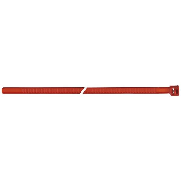 Kábelkötöző készlet, LR55, oldható, piros  4,8 mm
