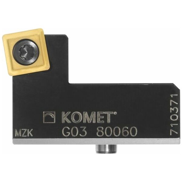 KOMET TwinKom® holder for twin cutter α = 80° Roughing