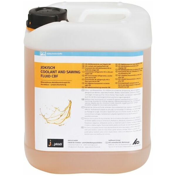 High-performance coolant concentrate+sawing oil CBF